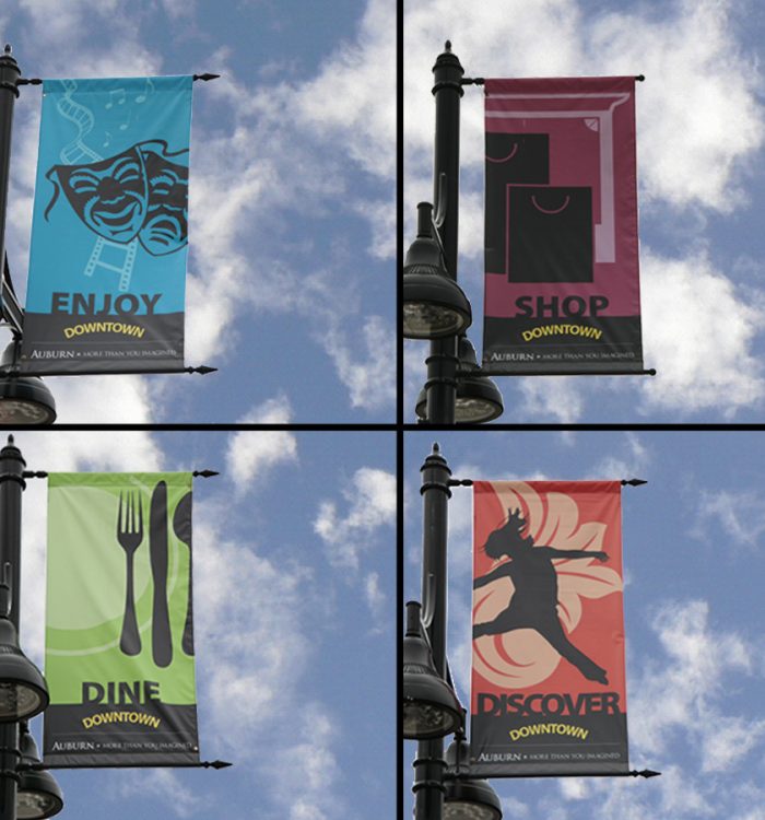 Downtown Auburn Banners